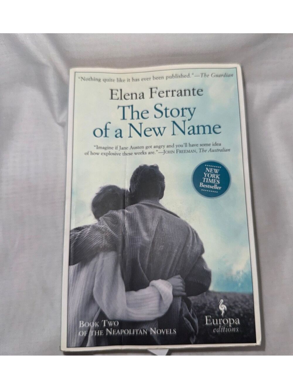 The Story of a New Name by Elena Ferrante Neapolitan Novels Book 2 Paperback